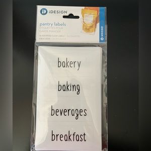 Pantry Labels